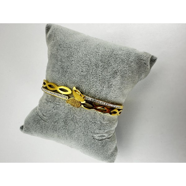 Gold Kelebekli Bileklik